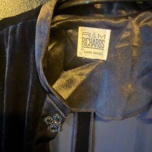 R&M Richards Midnight Velvet Jacket